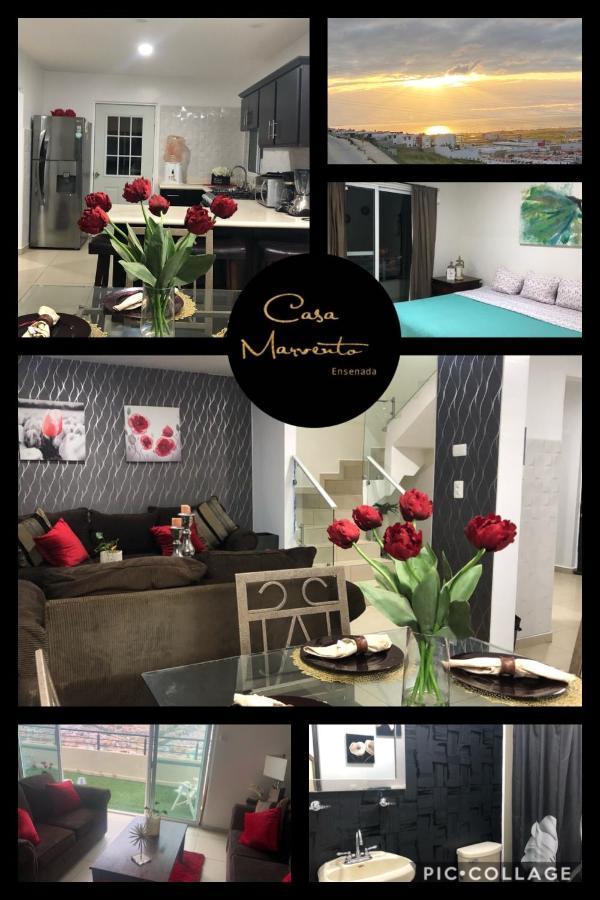 恩塞纳达港Casa Marvento别墅 外观 照片